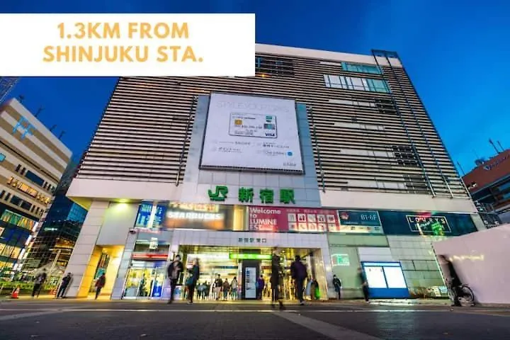 Apartman Hc3新宿最中心 Shinjuku Loft Room Tokió